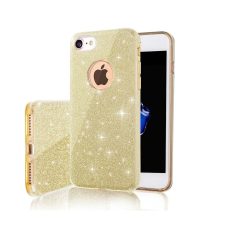   Glitter (3in1) - Apple iPhone 13 Mini (5.4) arany szilikon tok