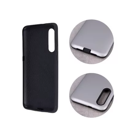 Defender Smooth - Samsung A037F Galaxy A03s (2021) szürke ütésálló szilikon tok