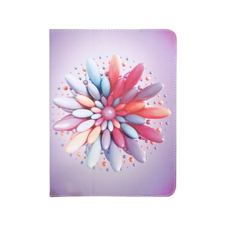 Univerzális 7-8" kinyitható tablet tok (Candy Flower)