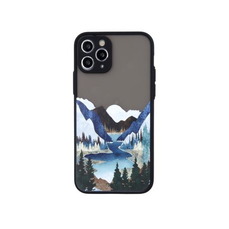 Ultra Trendy - Apple iPhone 13 (6.1) TPU / PC szilikon tok (Landscape 2)