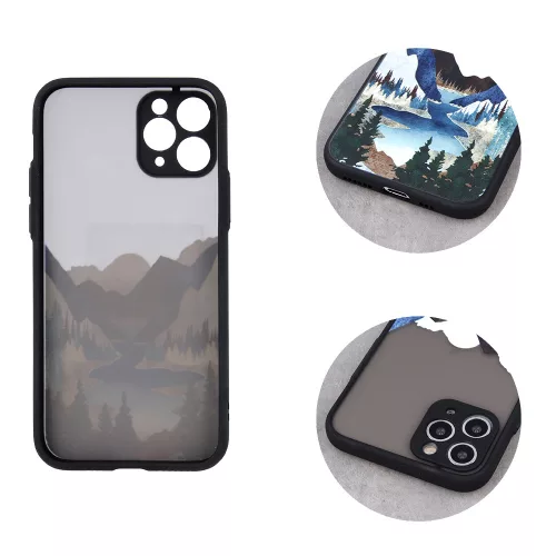 Ultra Trendy - Apple iPhone 13 Pro (6.1) TPU / PC szilikon tok (Landscape 2)