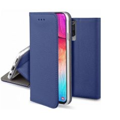   Smart magnet Samsung A155 Galaxy A15 4G / A156 Galaxy A15 5G oldalra nyíló mágneses könyv tok szilikon belsővel kék