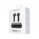 Forever TWE-110 Bluetooth 5.1 sztereó TWS headset beépített mikrofonnal fekete