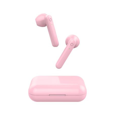 Forever TWE-110 Bluetooth 5.1 sztereó TWS headset beépített mikrofonnal pink