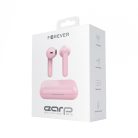 Forever TWE-110 Bluetooth 5.1 sztereó TWS headset beépített mikrofonnal pink