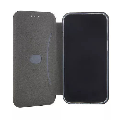 Forcell Elegance Huawei Y7 Prime (2018) oldalra nyíló mágneses könyv tok szilikon belsővel arany