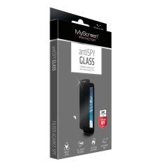   MyScreen AntiSpy EA Kit - Apple iPhone XR / iPhone 11 (6.1) kijelzővédő üvegfólia betekintés elleni védelemmel (9H)