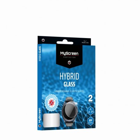 MyScreen Diamond HybridGlass - Samsung Galaxy Watch 3 (41mm) kijelzővédő fólia 2db (8H)