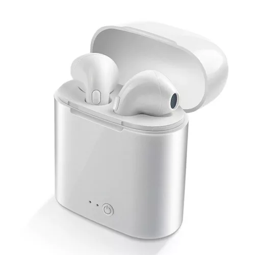 i7​ 5.0 Tws Mini Sztereo Bluetooth headset dobozban fehér