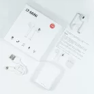 i7​ 5.0 Tws Mini Sztereo Bluetooth headset dobozban fehér