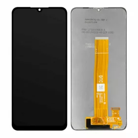 Samsung A125F Galaxy A12 fekete LCD kijelző érintővel