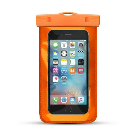 Vízálló telefontok - víz alatti fényképezéshez narancssárga