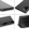 Smart Flip Cover Samsung G980 Galaxy S20 (6.2) oldalra nyíló okos tok fekete