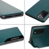 Smart Flip Cover Samsung G985 Galaxy S20 Plus (6.7) oldalra nyíló okos tok zöld