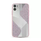 Mirallo tok - Samsung A125 Galaxy A12 pink csillogó tok