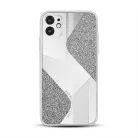 Mirallo tok - Apple iPhone 13 (6.1) fehér csillogó tok