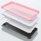 Shining Glitter tok - Samsung A025 Galaxy A02S pink csillogó tok