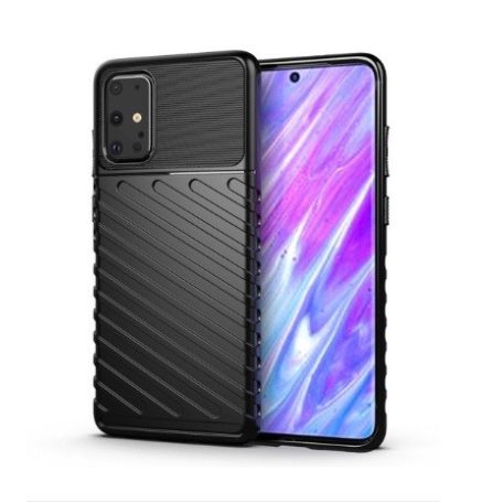 Thunder Xiaomi Redmi Note 9T 5G ütésálló szilikon tok fekete