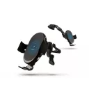 Xblitz G750 PRO fekete automata, univerzális autós tartó vezeték nélküli (QI) töltéssel, szellőzőre, műszerfalra, 10W