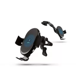   Xblitz G750 PRO fekete automata, univerzális autós tartó vezeték nélküli (QI) töltéssel, szellőzőre, műszerfalra, 10W