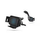 Xblitz G950 PRO fekete automata, univerzális autós tartó vezeték nélküli (QI) töltéssel, szellőzőre, műszerfalra, 10W