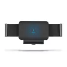 Xblitz G950 PRO fekete automata, univerzális autós tartó vezeték nélküli (QI) töltéssel, szellőzőre, műszerfalra, 10W