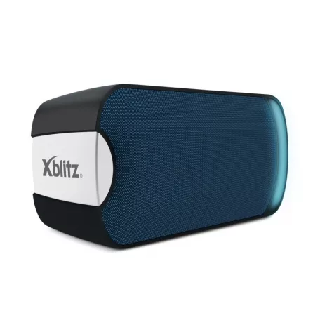 Xblitz JOY sztereó bluetooth BT4.2 hangszóró mikrofonnal, 2X5W(10W), LED világítással, FM rádió, MicroSD