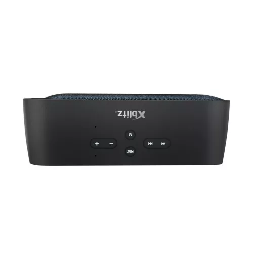 Xblitz JOY sztereó bluetooth BT4.2 hangszóró mikrofonnal, 2X5W(10W), LED világítással, FM rádió, MicroSD