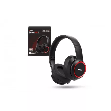 Xblitz BEAST RED bluetooth V4.2 fejhallgató mikrofonnal