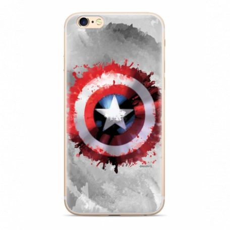 Marvel szilikon tok - Amerika Kapitány 019 Apple iPhone X / XS szürke (MPCCAPAM6960)