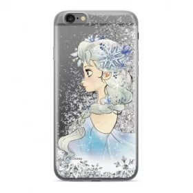   Disney szilikon tok - Jégvarázs 010 Samsung G970F Galaxy S10e ezüst liquid glitter (DPCELSA5165)