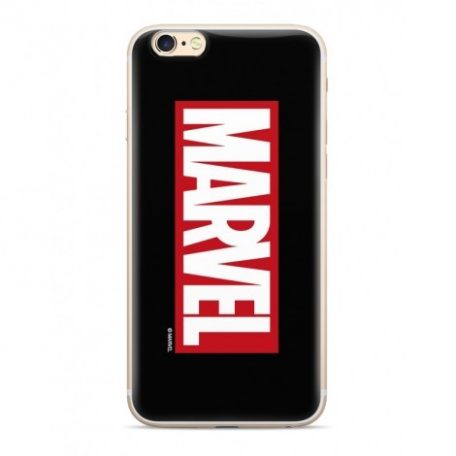 Marvel silicone case - Marvel 001 Apple iPhone 7 / 8 (4.7) black (MVPC046)