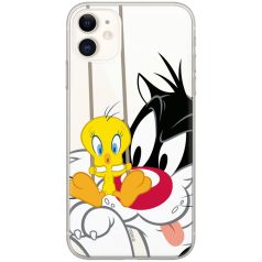   Looney Tunes szilikon tok - Szilveszter és Csőrike 002 Samsung A405 Galaxy A40 (2019) átlátszó (WPCSYLTWEET751)