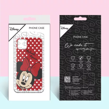 Disney szilikon tok - Minnie 008 Samsung A525 / A526 / A528 Galaxy A52 4G / 5G / A52s (2020) piros (DPCMIN39308)