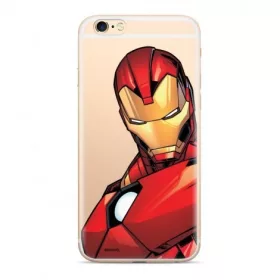   Marvel szilikon tok - Iron Man 005 Samsung G975F Galaxy S10 Plus átlátszó (MPCIMAN1303)