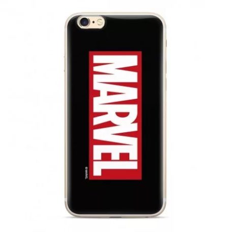 Marvel szilikon tok - Marvel 001 Apple iPhone X / XS fekete (MVPC045)