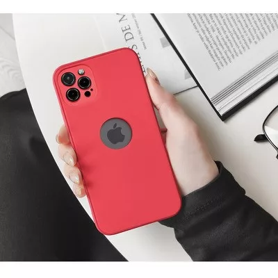 Forcell Soft tok - Apple iPhone 13 Pro (6.1) piros MATT szilikon tok