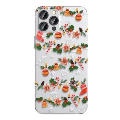   Forcell Winter - Samsung A525 / A526 / A528 Galaxy A52 4G / 5G / A52s (2020) vékony szilikon tok (christmas chain)