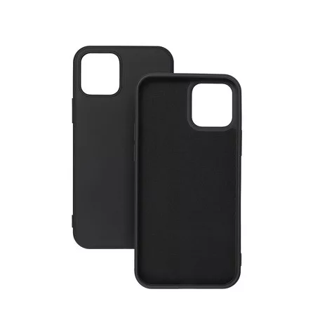 Forcell Silicone Lite tok - Apple iPhone 14 Plus (6.7) fekete szilikon tok