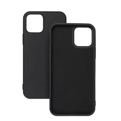 Forcell Silicone Lite tok - Apple iPhone 14 Plus (6.7) fekete szilikon tok