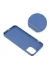 Forcell Silicone Lite tok - Apple iPhone 14 Plus (6.7) kék szilikon tok