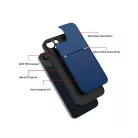 Forcell Noble Samsung S916 Galaxy S23 Plus (2023) kék szilikon tok