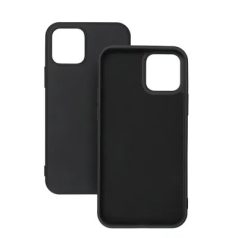   Forcell Silicone tok - Samsung S911 Galaxy S23 (2023) fekete szilikon tok