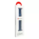 Forcell F-DESIGN Apple Watch 42mm/ 44mm/ 45mm/ 49mm fém óraszíj kék