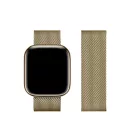 Forcell F-DESIGN Apple Watch 42mm/ 44mm/ 45mm/ 49mm fém óraszíj arany