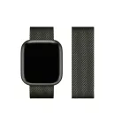 Forcell F-DESIGN Apple Watch 42mm/ 44mm/ 45mm/ 49mm fém óraszíj zöld
