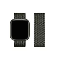   Forcell F-DESIGN Apple Watch 42mm/ 44mm/ 45mm/ 49mm fém óraszíj zöld