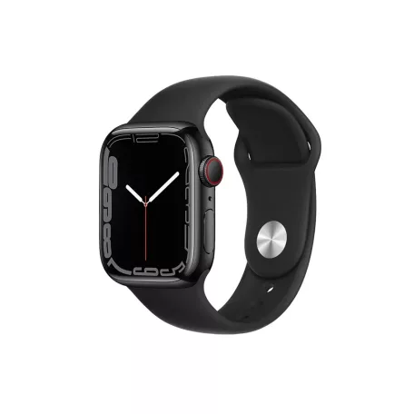 Forcell F-DESIGN Apple Watch 42mm/ 44mm/ 45mm/ 49mm szilikon óraszíj fekete