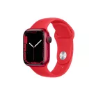 Forcell F-DESIGN Apple Watch 42mm/ 44mm/ 45mm/ 49mm szilikon óraszíj piros