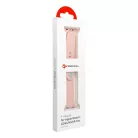 Forcell F-DESIGN Apple Watch 42mm/ 44mm/ 45mm/ 49mm szilikon óraszíj pink